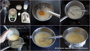 Zubereitung Vanille-Creme Tortendekorationskurse Kaisersalutern landstuhl Pirmasens